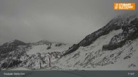 Archiv Foto Webcam Stubaier Gletscher: Eisgrat Bergstation 10:00