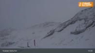Archiv Foto Webcam Stubaier Gletscher: Eisgrat Bergstation 14:00