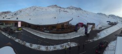 Archiv Foto Webcam Timmelsjoch: Mautstation Top Mountain Crosspoint 15:00