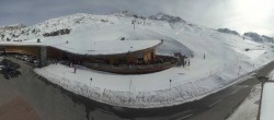 Archiv Foto Webcam Timmelsjoch: Mautstation Top Mountain Crosspoint 11:00