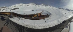 Archiv Foto Webcam Timmelsjoch: Mautstation Top Mountain Crosspoint 13:00