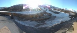 Archiv Foto Webcam Timmelsjoch: Mautstation Top Mountain Crosspoint 07:00