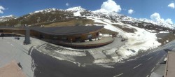 Archiv Foto Webcam Timmelsjoch: Mautstation Top Mountain Crosspoint 13:00