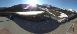 Archiv Foto Webcam Timmelsjoch: Mautstation Top Mountain Crosspoint 07:00