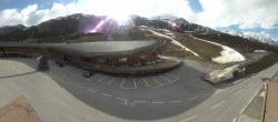 Archiv Foto Webcam Timmelsjoch: Mautstation Top Mountain Crosspoint 07:00