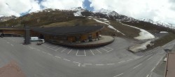 Archiv Foto Webcam Timmelsjoch: Mautstation Top Mountain Crosspoint 11:00