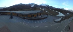 Archiv Foto Webcam Timmelsjoch: Mautstation Top Mountain Crosspoint 07:00