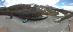 Archiv Foto Webcam Timmelsjoch: Mautstation Top Mountain Crosspoint 10:00