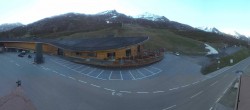 Archiv Foto Webcam Timmelsjoch: Mautstation Top Mountain Crosspoint 07:00
