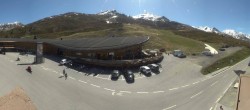 Archiv Foto Webcam Timmelsjoch: Mautstation Top Mountain Crosspoint 09:00