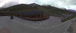 Archiv Foto Webcam Timmelsjoch: Mautstation Top Mountain Crosspoint 05:00
