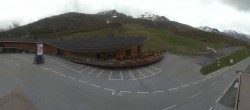 Archiv Foto Webcam Timmelsjoch: Mautstation Top Mountain Crosspoint 07:00