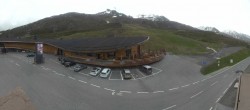 Archiv Foto Webcam Timmelsjoch: Mautstation Top Mountain Crosspoint 09:00