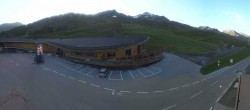 Archiv Foto Webcam Timmelsjoch: Mautstation Top Mountain Crosspoint 06:00