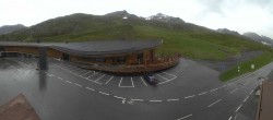 Archiv Foto Webcam Timmelsjoch: Mautstation Top Mountain Crosspoint 18:00