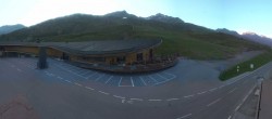 Archiv Foto Webcam Timmelsjoch: Mautstation Top Mountain Crosspoint 05:00