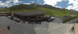 Archiv Foto Webcam Timmelsjoch: Mautstation Top Mountain Crosspoint 11:00