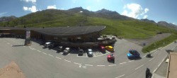 Archiv Foto Webcam Timmelsjoch: Mautstation Top Mountain Crosspoint 09:00
