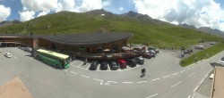 Archiv Foto Webcam Timmelsjoch: Mautstation Top Mountain Crosspoint 11:00