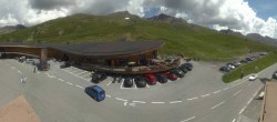 Archiv Foto Webcam Timmelsjoch: Mautstation Top Mountain Crosspoint 13:00