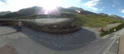 Archiv Foto Webcam Timmelsjoch: Mautstation Top Mountain Crosspoint 07:00