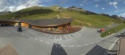 Archiv Foto Webcam Timmelsjoch: Mautstation Top Mountain Crosspoint 17:00