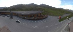 Archiv Foto Webcam Timmelsjoch: Mautstation Top Mountain Crosspoint 07:00