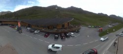 Archiv Foto Webcam Timmelsjoch: Mautstation Top Mountain Crosspoint 09:00