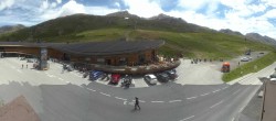 Archiv Foto Webcam Timmelsjoch: Mautstation Top Mountain Crosspoint 11:00