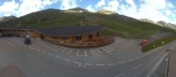 Archiv Foto Webcam Timmelsjoch: Mautstation Top Mountain Crosspoint 17:00