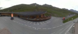 Archiv Foto Webcam Timmelsjoch: Mautstation Top Mountain Crosspoint 07:00