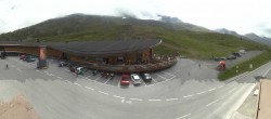 Archiv Foto Webcam Timmelsjoch: Mautstation Top Mountain Crosspoint 10:00