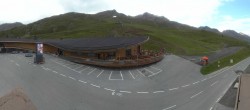 Archiv Foto Webcam Timmelsjoch: Mautstation Top Mountain Crosspoint 08:00