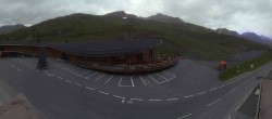 Archiv Foto Webcam Timmelsjoch: Mautstation Top Mountain Crosspoint 19:00