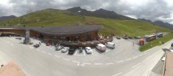 Archiv Foto Webcam Timmelsjoch: Mautstation Top Mountain Crosspoint 12:00
