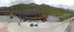 Archiv Foto Webcam Timmelsjoch: Mautstation Top Mountain Crosspoint 14:00