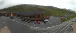 Archiv Foto Webcam Timmelsjoch: Mautstation Top Mountain Crosspoint 09:00