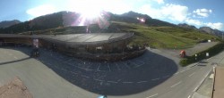 Archiv Foto Webcam Timmelsjoch: Mautstation Top Mountain Crosspoint 07:00