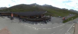 Archiv Foto Webcam Timmelsjoch: Mautstation Top Mountain Crosspoint 09:00