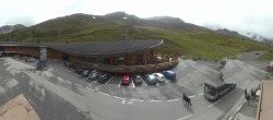 Archiv Foto Webcam Timmelsjoch: Mautstation Top Mountain Crosspoint 09:00