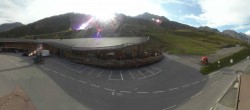 Archiv Foto Webcam Timmelsjoch: Mautstation Top Mountain Crosspoint 07:00