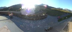 Archiv Foto Webcam Timmelsjoch: Mautstation Top Mountain Crosspoint 07:00