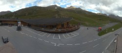 Archiv Foto Webcam Timmelsjoch: Mautstation Top Mountain Crosspoint 17:00