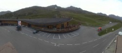 Archiv Foto Webcam Timmelsjoch: Mautstation Top Mountain Crosspoint 07:00