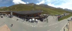 Archiv Foto Webcam Timmelsjoch: Mautstation Top Mountain Crosspoint 11:00