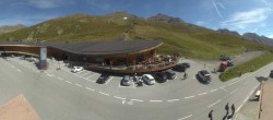 Archiv Foto Webcam Timmelsjoch: Mautstation Top Mountain Crosspoint 13:00