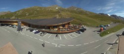 Archiv Foto Webcam Timmelsjoch: Mautstation Top Mountain Crosspoint 15:00