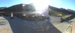 Archiv Foto Webcam Timmelsjoch: Mautstation Top Mountain Crosspoint 09:00