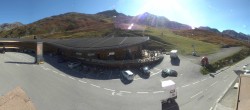 Archiv Foto Webcam Timmelsjoch: Mautstation Top Mountain Crosspoint 10:00