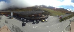 Archiv Foto Webcam Timmelsjoch: Mautstation Top Mountain Crosspoint 10:00